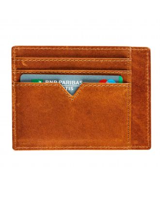 Maverick Nueva cartera de cuero para hombre « Pocket » con protección RFID