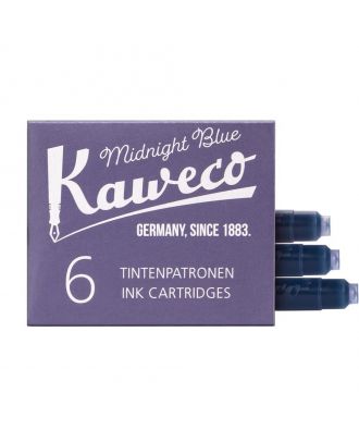 Cartuchos de Tinta Kaweco Azul Medianoche