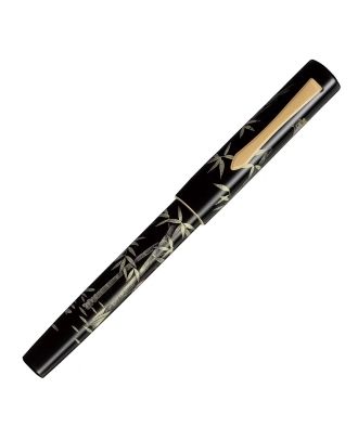 Namiki Yukari Chinkin Bamboo and Sparrow Pluma Estilográfica