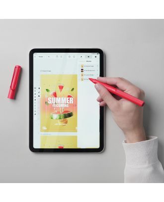 Lamy Safari Note+ Digital Writing para iPad, rojo