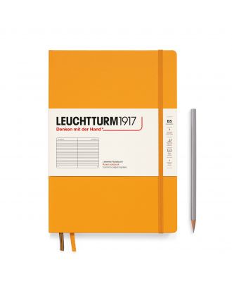 Leuchtturm1917 Cuaderno Composición B5 Tapa Dura Sol Naciente Rayado