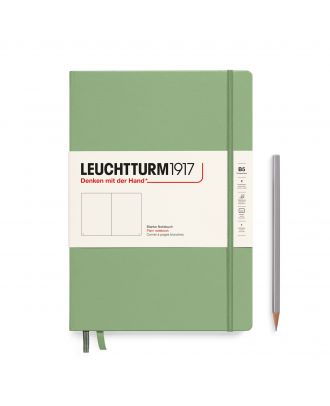Leuchtturm1917 Cuaderno Composición B5 Tapa Dura Sage Blanco
