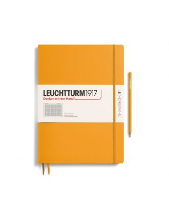 Leuchtturm1917 Cuaderno Master Slim A4+ Rising Sun Checkered