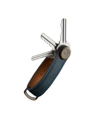 Orbitkey 2.0 Crazy Horse Azul Marino