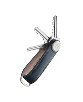 Orbitkey 2.0 Piel marrón marino