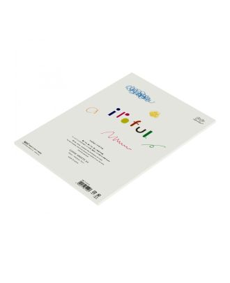 Iroful Papel A4 marfil en blanco, 50 hojas sueltas