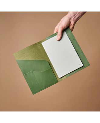 Paper Republic Carpeta A5 Botánica Verde
