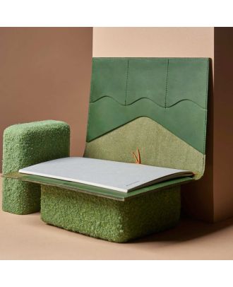 Paper Republic Carpeta A5 Botánica Verde