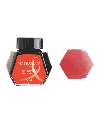 Waterman Tintero Audaz Rojo