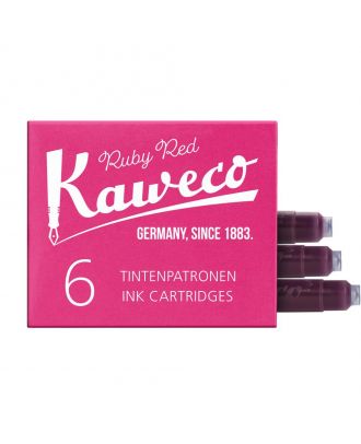 Cartuchos de tinta Kaweco Rojo
