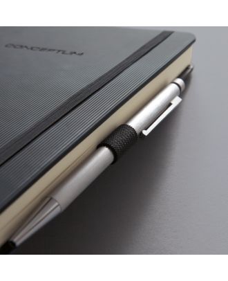 Sigel Conceptum Pure Cuaderno negro, tapa dura, con puntos