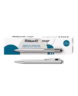 Pelikan Snap Bolígrafo K10 Metallic Silver
