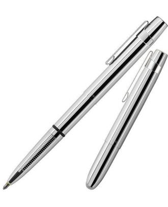Fisher Space Pen Bullet X-Mark Chrome con clip