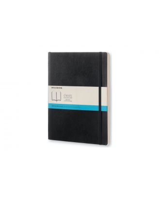 Moleskine Classic Cuaderno extragrande negro, tapa blanda, con puntos