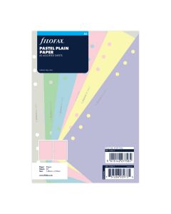 Recambio Filofax A5 Pastel en blanco