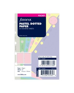 Filofax Recambio Bolsillo Lunares Pastel