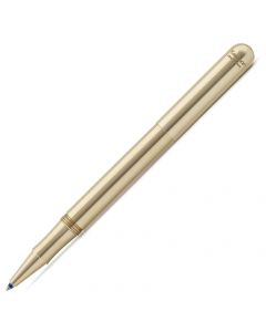 Kaweco Bolígrafo Liliput de latón macizo con capuchón