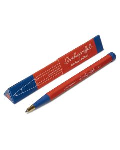 Leuchtturm1917 Drehgriffel Bauhaus Edition Rojo / Azul real Bolígrafo