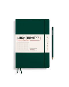 Leuchtturm1917 Cuaderno Composición B5 Tapa Dura Verde Bosque Lunar