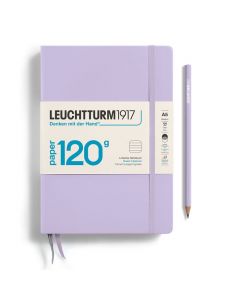 Leuchtturm1917 120G Edition Libreta Medium Lilac rayada