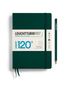 Leuchtturm1917 Cuaderno Edición 120G Verde Bosque Mediano Rayado