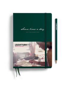 Leuchtturm1917 Algunas líneas al día verde bosque