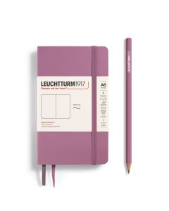 Leuchtturm1917 Libreta « Pocket » de tapa blanda, color « Dusty Rose », liso