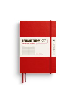 Leuchtturm1917 Cuaderno Medium Cherry Rayado