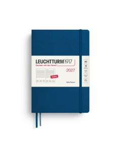 Leuchtturm1917 Agenda 2027 Planificador diario mediano A5 Indigo