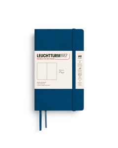 Leuchtturm1917 Cuaderno « Pocket » de tapa blanda, tinta en blanco