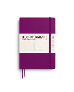 Leuchtturm1917 Libreta Medium Burgundy Punteado