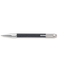 Portaminas Caran d'Ache Varius Carbon Plata