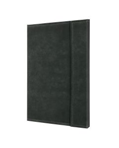 SIGEL Conceptum Look Cuaderno A4 Gris oscuro a cuadros con cierre magnético
