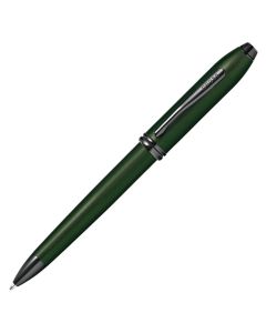 Bolígrafo « Cross Townsend » verde mate con PVD y microranurado