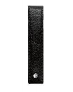 Caran d'Ache Ache Léman Negro Estuche de piel para 1 bolígrafo