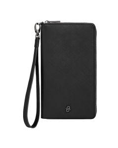 Hugo Boss Cartera de Viaje Doble B Piel Saffiano