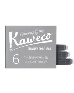Kaweco Cartuchos de tinta Smoky Grey 6 unidades