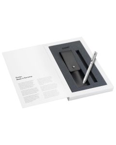 Lamy Logo Juego de dos plumas con estuche de piel
