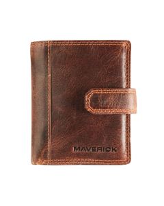Maverick The Original Tarjetero de piel para tarjetas de crédito RFID con protector de tarjetas