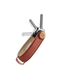 Orbitkey 2.0 Lona encerada Rojo ladrillo