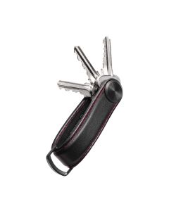 Orbitkey Organizador de Llaves Pro Piel Negro Obsidiana