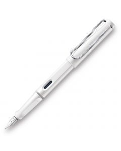 Lamy Safari Pluma estilográfica blanca