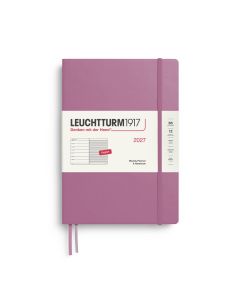 Agenda Leuchtturm1917 2027 Planificador semanal con notas Composition B5 Dusty Rose