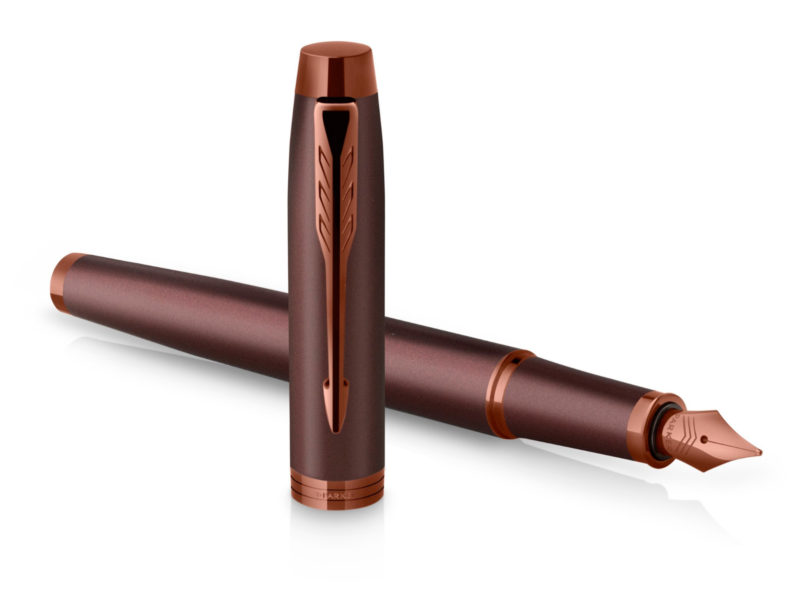 Stylo Plume Parker Urban Premium Prestige M206 - Couleur Marron Métal, Occasion Comme Neuf