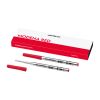 Montblanc Recharge pour stylo à bille Modena Red Moyenne (2 pièces)