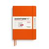 Agenda Leuchtturm1917 2027 – Planificateur hebdomadaire avec notes, format Medium A5, couleur Pumpkin