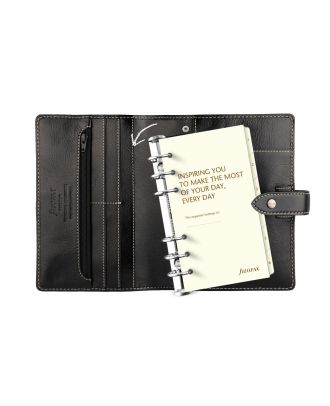 Malden Filofax Personal Noir