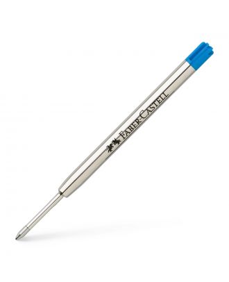 Faber-Castell Stylo à bille Recharge bleu large
