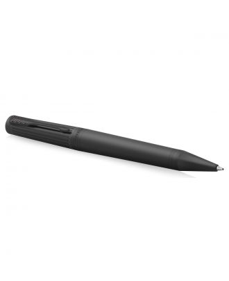 Stylo Bille Parker Premier Acier Brossé Plaque Or Rose - Comme Neuf Avec Recharge