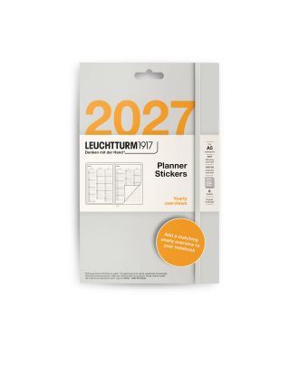 Autocollants Leuchtturm1917 pour l'agenda 2027 « Aperçu des annuaires »